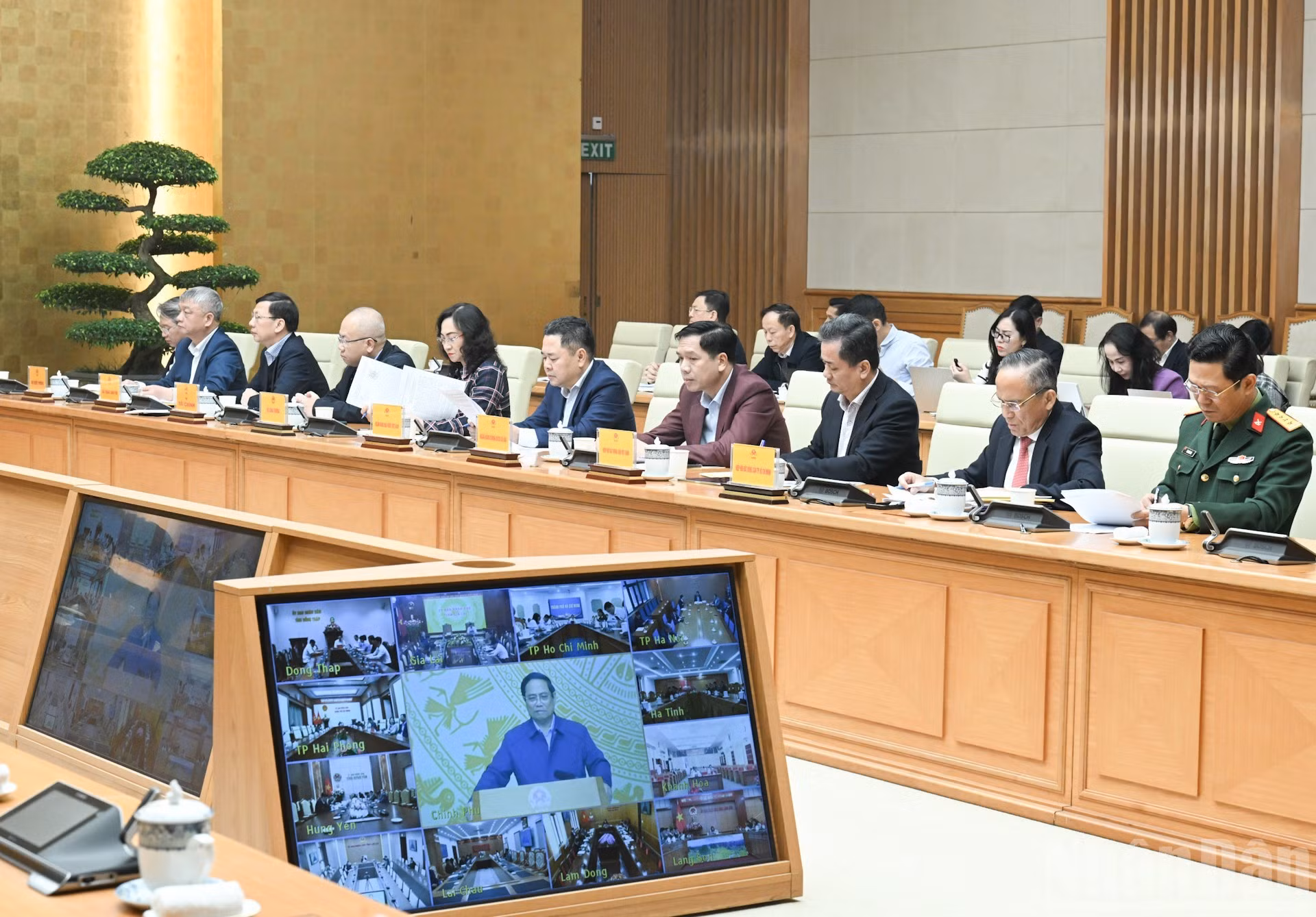 Delegados en la cita.
