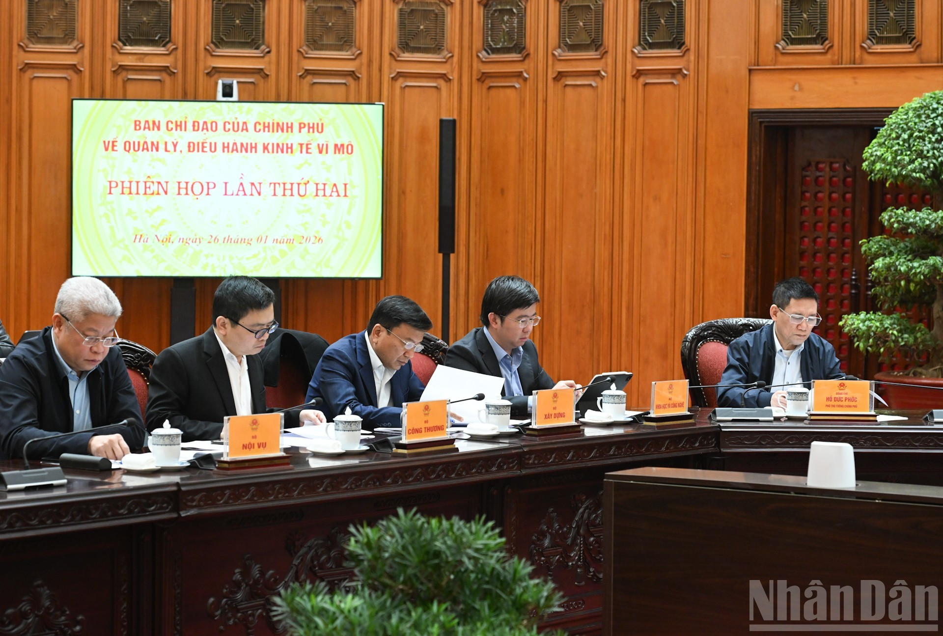 Delegados en el evento.