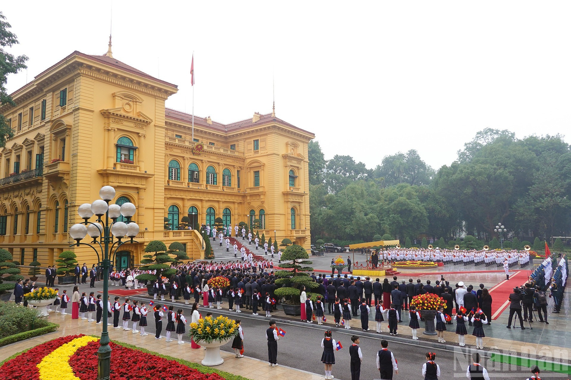 Vista de la ceremonia.