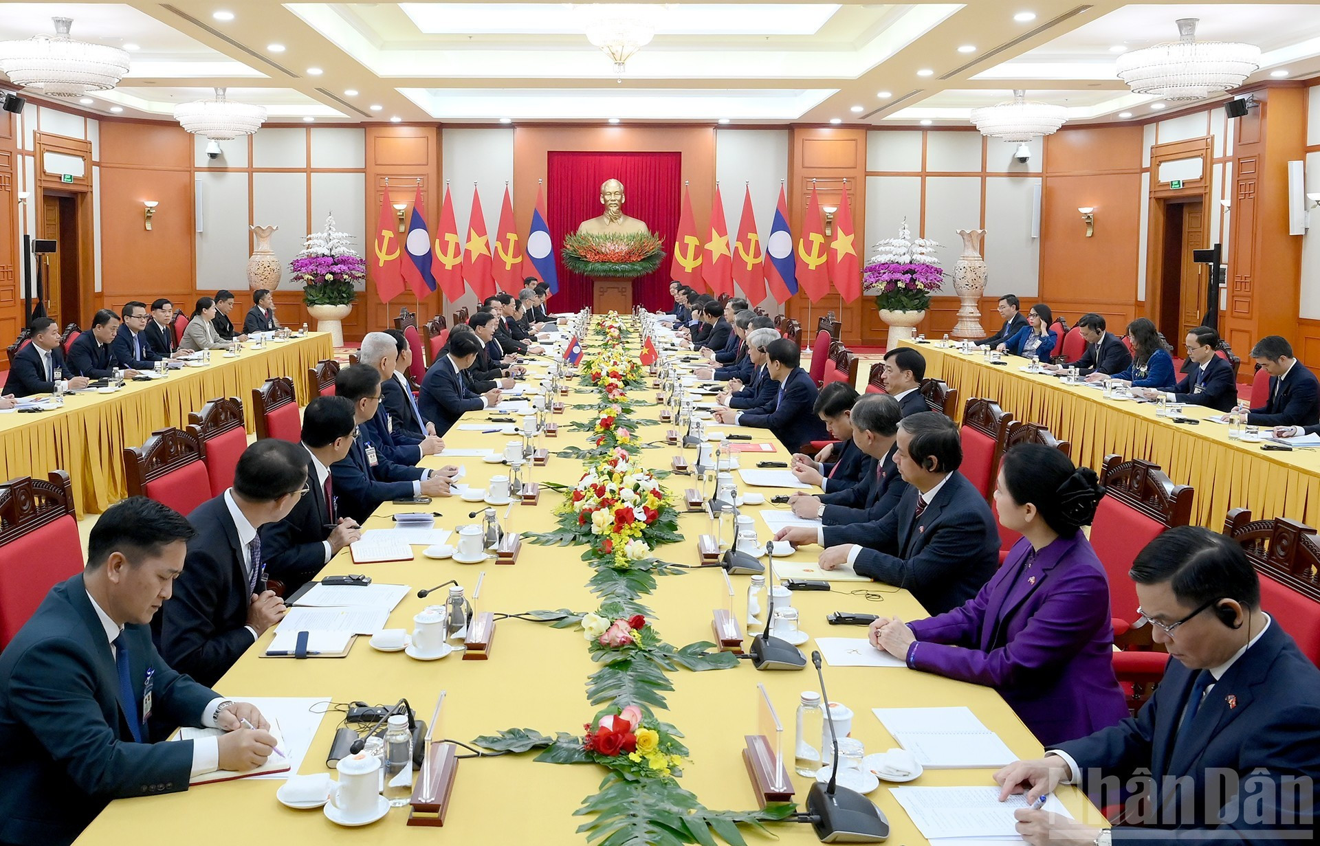 Vista de la reunión.
