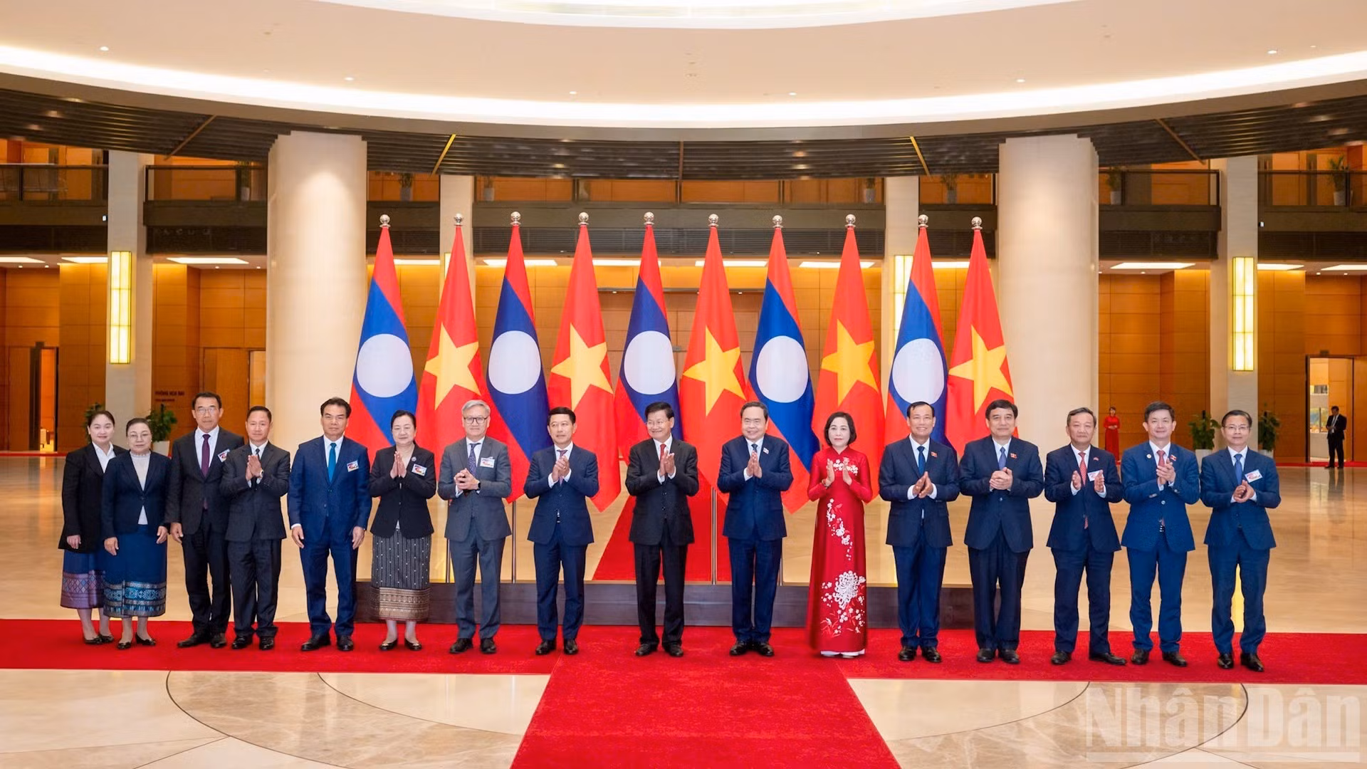 Delegados en el evento.