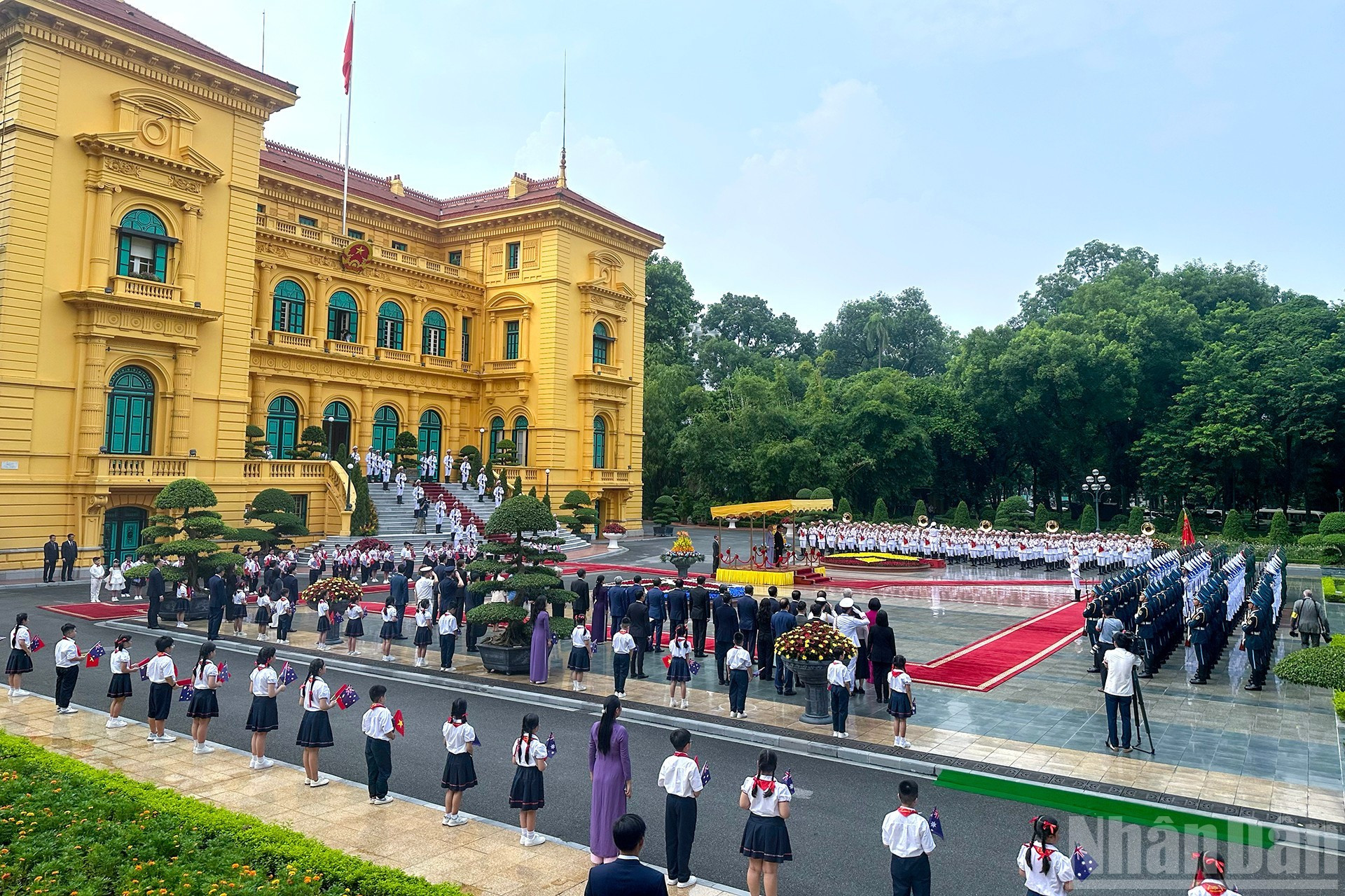 Vista de la ceremonia.
