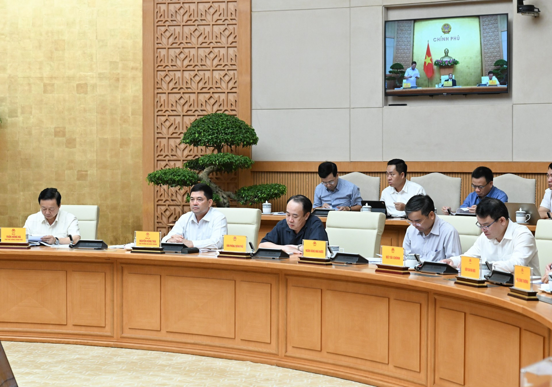 Asistentes a la reunión.