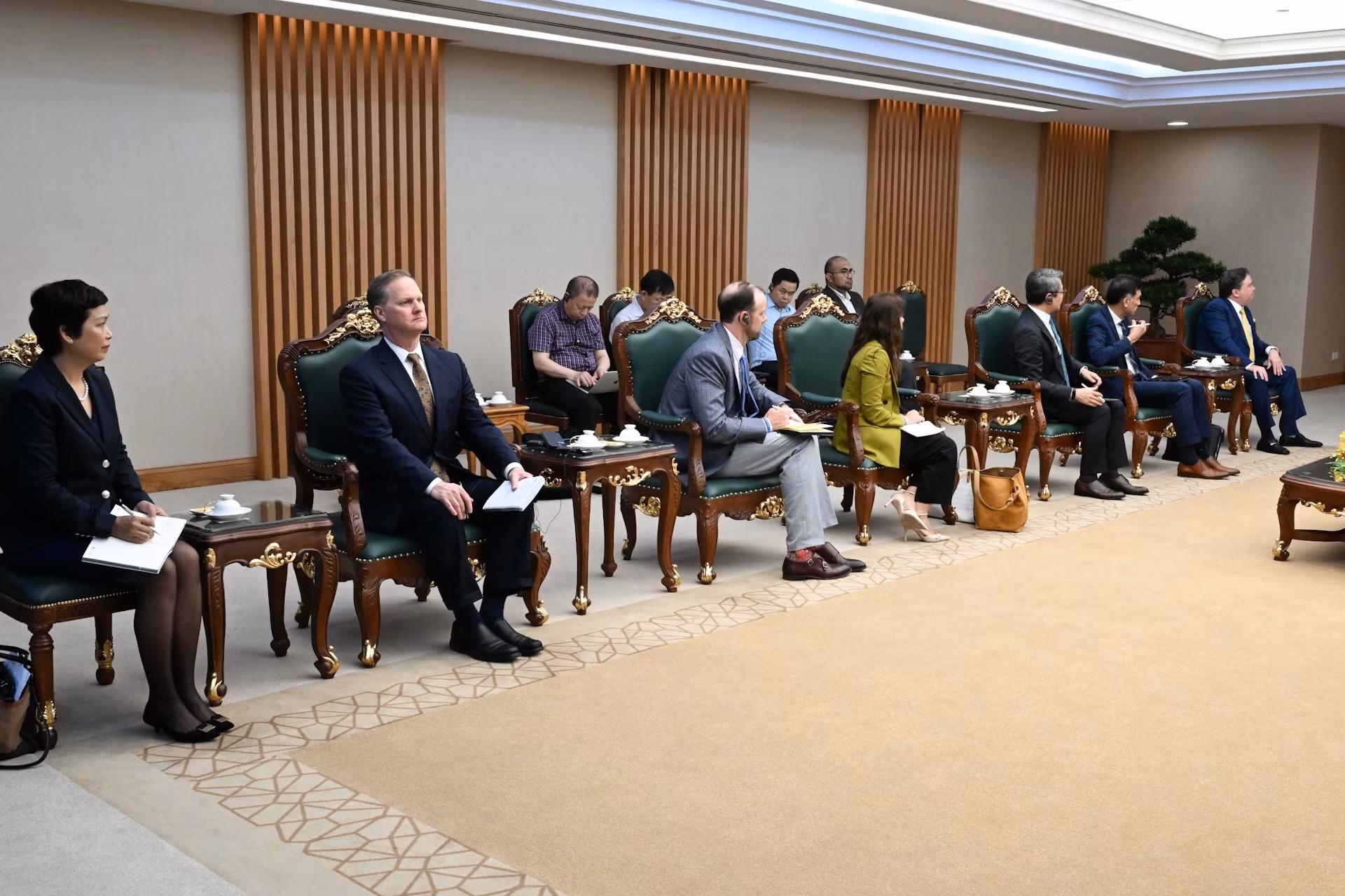 La delegación de GE Vernova.