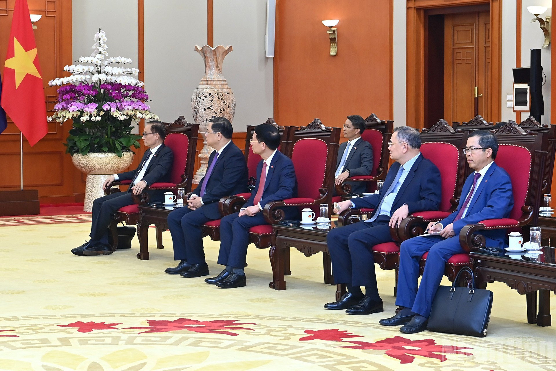 Asistentes a la cita.