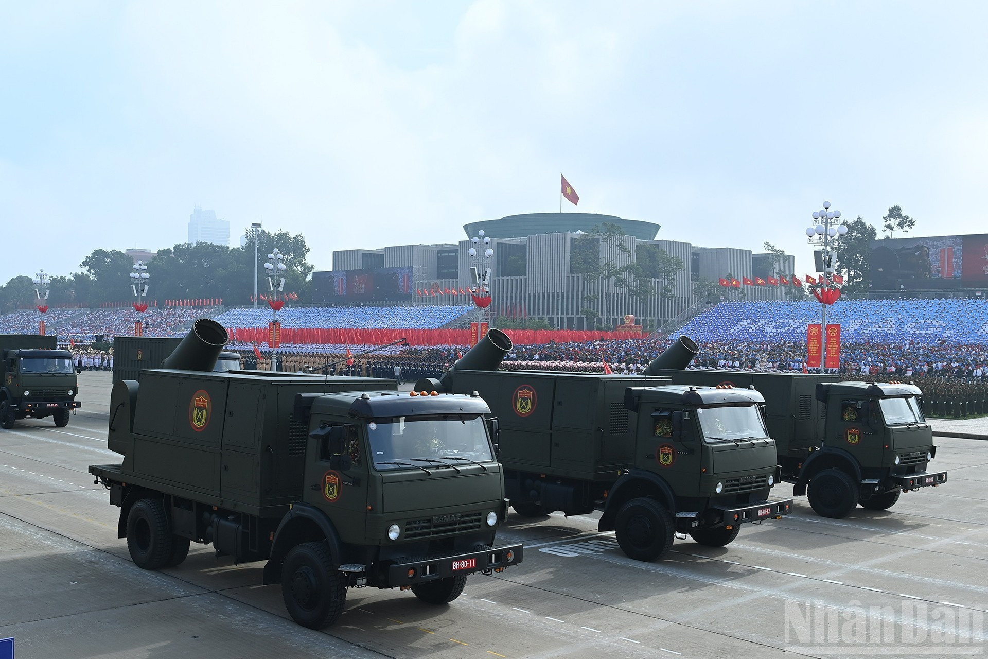 Vehículos de defensa química.