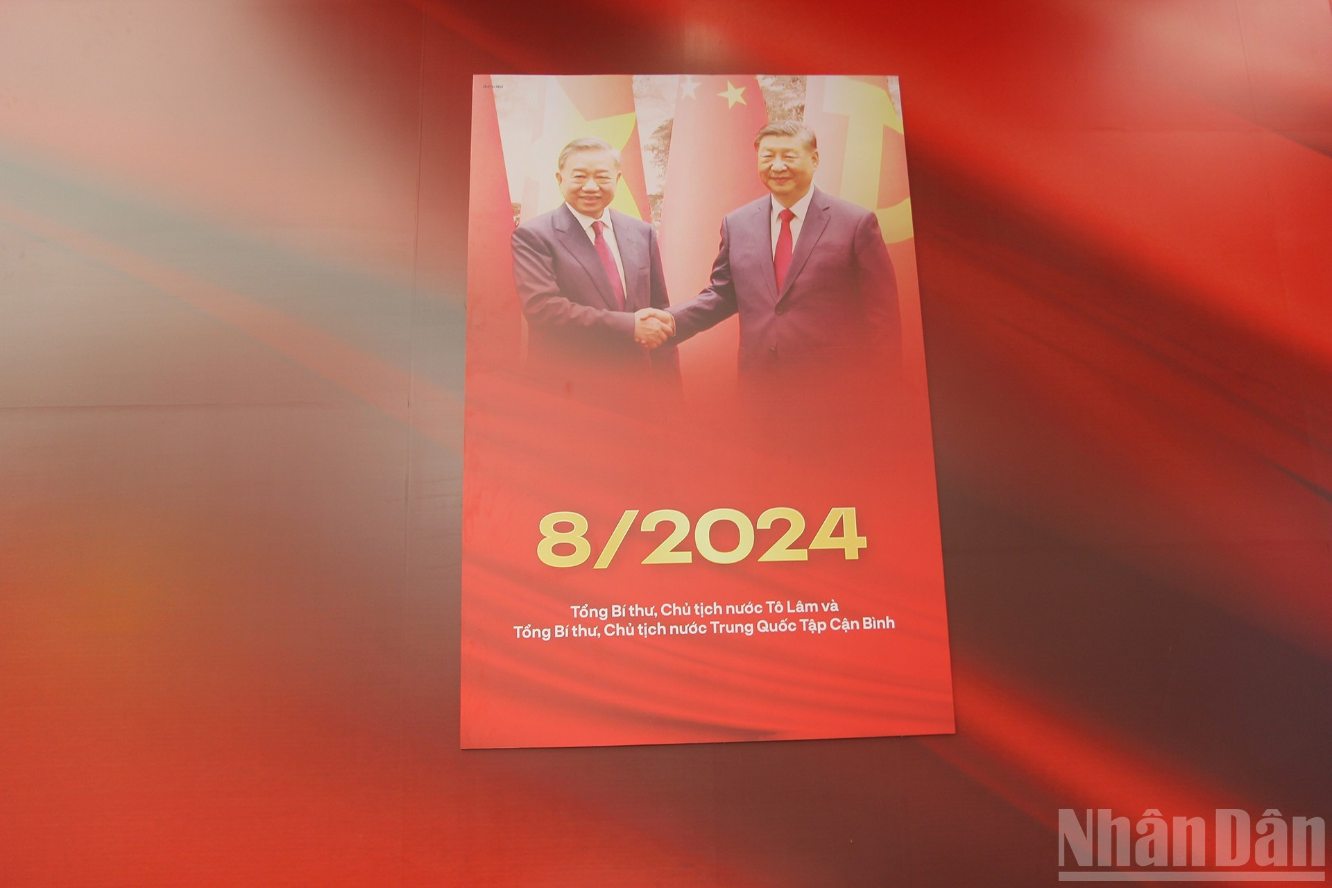 Imagen del secretario general del Partido Comunista y presidente de China, Xi Jinping, presidiendo la ceremonia oficial de bienvenida al secretario general del Partido Comunista de Vietnam, To Lam, durante su visita de Estado a Pekín en agosto de 2024. Imagen del secretario general del Partido Comunista y presidente de China, Xi Jinping, presidiendo la ceremonia oficial de bienvenida al secretario general del Partido Comunista de Vietnam, To Lam, durante su visita de Estado a Pekín en agosto de 2024.