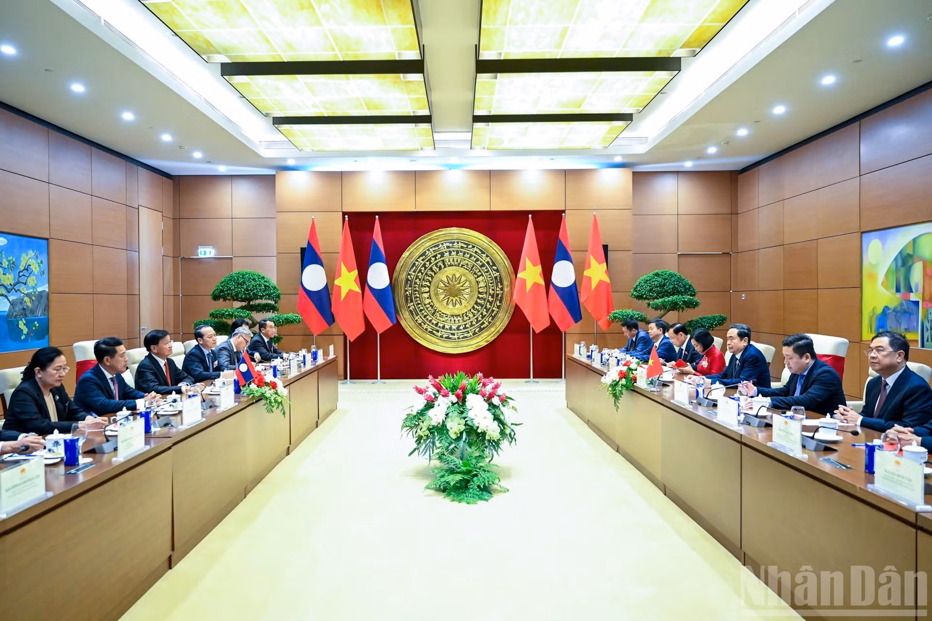 Vista del encuentro.