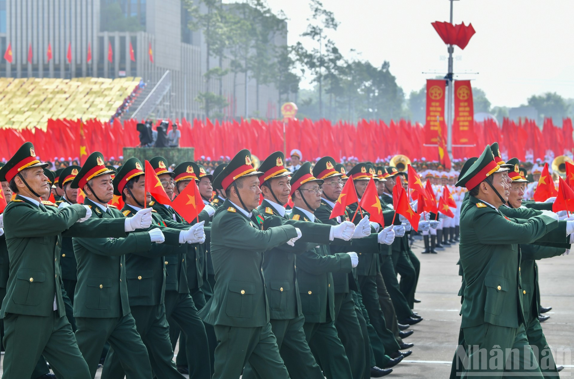 Bloque de veteranos de guerra de Vietnam.