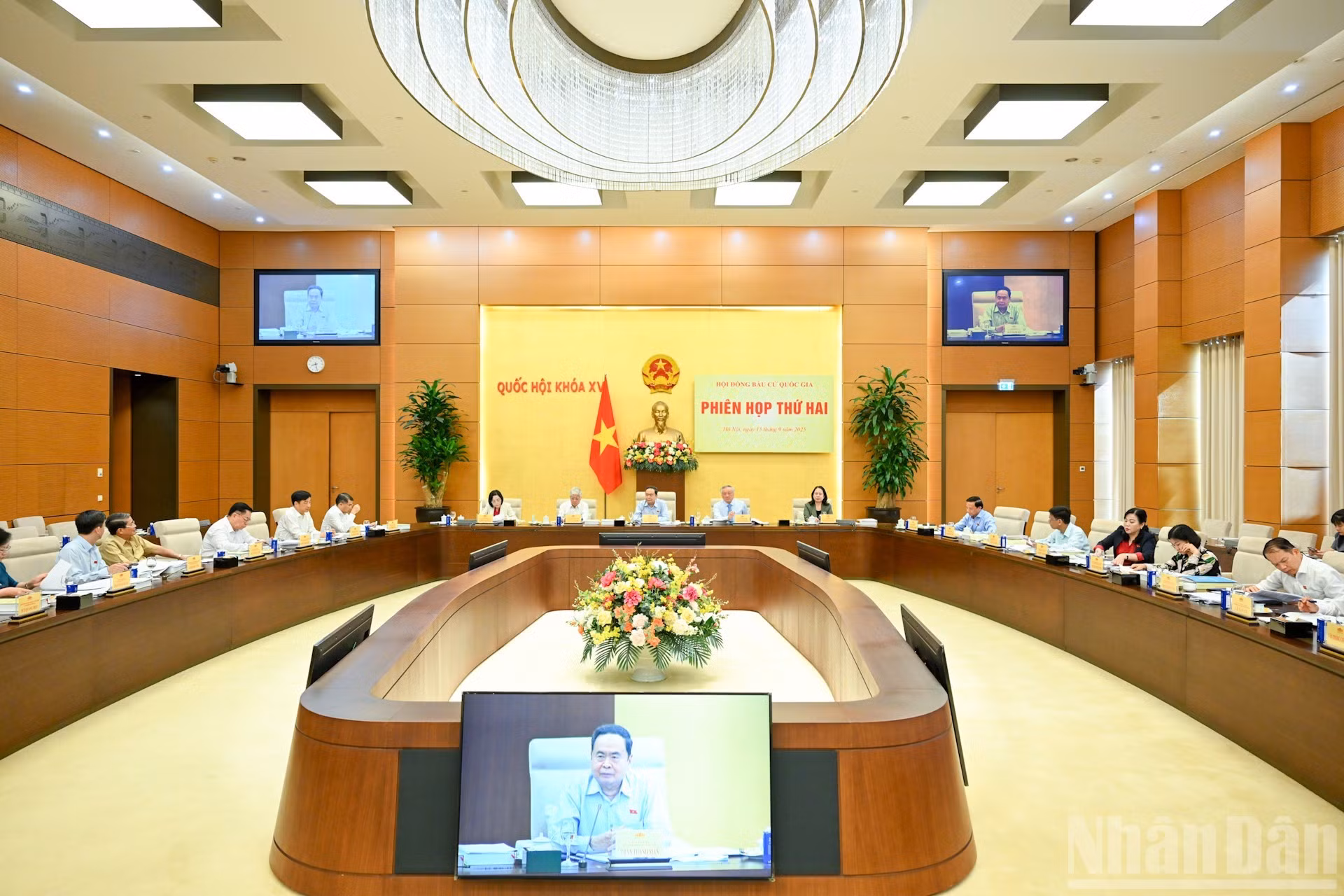 Vista de la reunión.