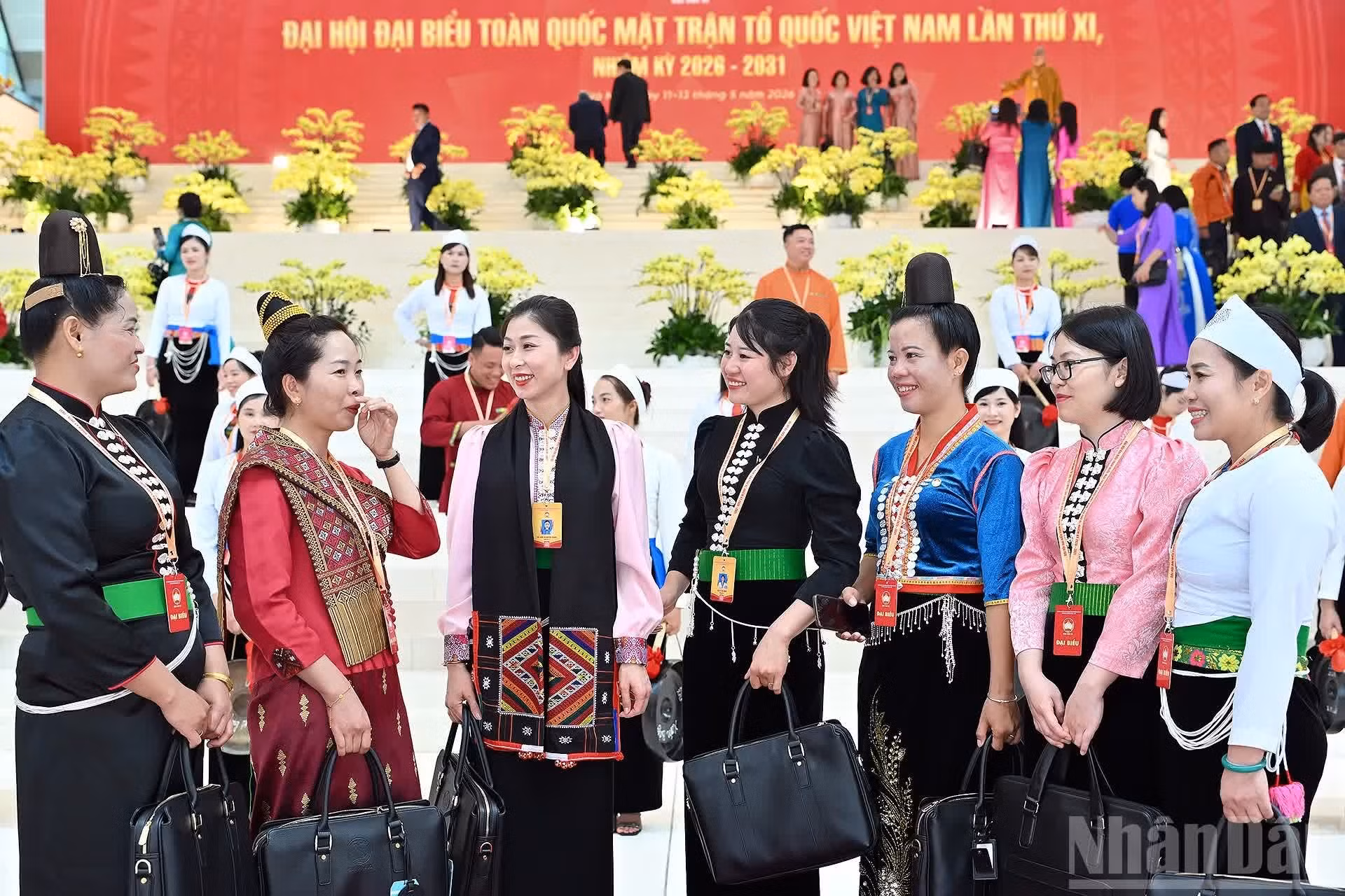 [Foto] Colores de la gran unidad nacional en el XI Congreso Nacional del Frente de la Patria de Vietnam