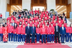 Vietnam enviará una delegación de mil 165 miembros a los SEA Games 33. (Foto: VNA)