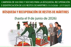 Vietnam impulsa campaña para búsqueda y recuperación de restos de mártires