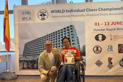 La selección vietnamita brilla en el campeonato mundial de ajedrez IPCA 2026. (Foto: hanoimoi.vn)