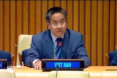 El ministro consejero Nguyen Hai Luu, representante permanente adjunto de Vietnam ante la ONU. (Foto: VNA)