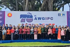 Delegados al encuentro. (Foto: VNA)