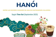 Hanói entre las ciudades con mejor comida callejera de Asia