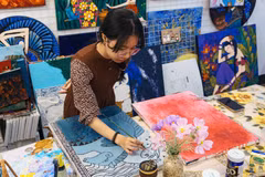 Las pinturas se completan de diversas maneras.