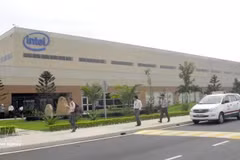 La fábrica Intel Products Vietnam en el Parque de Alta Tecnología de Ciudad Ho Chi Minh. (Foto: VNA)
