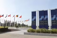 Cuartel general de la OTAN en Bruselas, Bélgica (noviembre de 2023). (Foto: Xinhua)