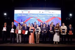 Delegados en el Foro Empresarial Vietnam-Filipinas. (Foto: Vinachem)