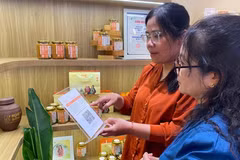 Todas las transacciones del evento se realizaron mediante métodos de pago sin efectivo. Foto: Ministerio de Industria y Comercio.