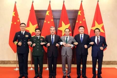 Ministros de Relaciones Exteriores, Defensa y Seguridad Pública de Vietnam y China en el primer Diálogo estratégico 3+3 (Foto: VNA)