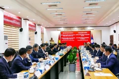 Hanói y Vientián refuerzan cooperación bilateral. (Foto: Nhan Dan)