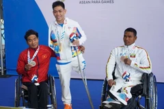 El atleta Do Thanh Hai ganó su segunda medalla de plata en los 200 m libres masculinos. (Foto: VNA)