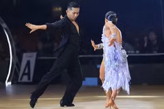 Equipo vietnamita de DanceSport brilla en el campeonato regional.