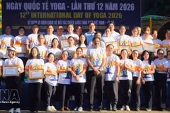 Los participantes del evento (Fuente: VNA)