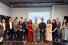 Delegados en el evento. (Foto: VNA)