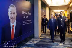 El secretario general del PCV y presidente de Vietnam, To Lam, llega a Singapur para asistir al Diálogo de Shangri-La. (Foto: VNA)