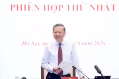 El secretario general del Partido Comunista de Vietnam y presidente del país, To Lam, habla en el evento. (Foto: VNA)