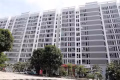 Una zona de viviendas sociales en el barrio My Hao, provincia de Hung Yen. (Foto: VNA)