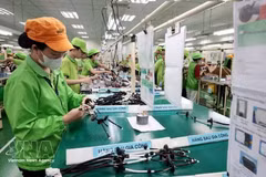 Empresa de IED genera empleos estables para los trabajadores. (Foto: VNA)