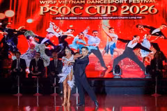 La actuación de Phan Hien y Thu Huong. 