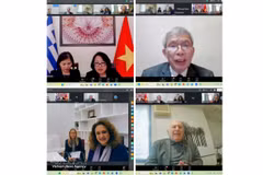 Participantes en la cita (Foto: VNA)