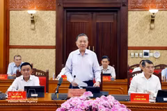 El secretario general del Partido Comunista y presidente de Vietnam, To Lam. (Foto: VNA)