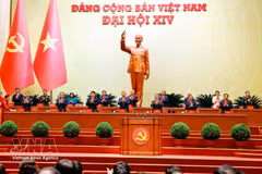 Sesión preparatoria del XIV Congreso Nacional del Partido Comunista de Vietnam. (Foto: VNA)