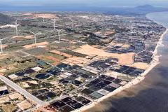 La Central Nuclear Ninh Thuan 1 se ubica en la comuna de Phuoc Dinh, de la central provincia de Khanh Hoa. (Foto: VNA)