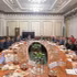 El secretario del Comité del Partido Comunista de Vietnam en Hanói, Tran Duc Thang, se reúne con el secretario de Estado y viceministro de Transportes de Rusia, Dmitry Zverev.