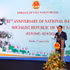El embajador Bui Van Nghi pronuncia un discurso en la ceremonia de conmemoración. (Foto: Embajada de Vietnam en Brasil)