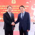 El ministro de Seguridad Pública de Vietnam, Luong Tam Quang, (derecha) y el asesor del Consejo de Seguridad Nacional de Filipinas, Eduardo S.L. Oban Jr. (Foto: VNA)