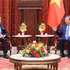 [Foto] Mandatario vietnamita recibe a ejecutivo de Banco de Cooperación Internacional de Japón