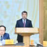 El primer ministro de Vietnam, Le Minh Hung, habla en la cita (Foto: Thanh Giang)