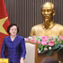 La viceprimera ministra de Vietnam, Pham Thi Thanh Tra, interviene en la cita. (Foto: VNA)