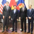El viceprimer ministro Nguyen Van Thang con líderes del Departamento de Comercio de Estados Unidos, incluyendo al subsecretario Jeffrey Kessler y al subsecretario William Kimmitt (Foto: VNA)