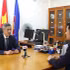 El embajador de Vietnam en Camboya, Nguyen Minh Vu, durante la entrevista concedida al corresponsal del periódico Nhan Dan en ese país. (Foto: HUY VU)