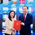 El ministro de Ciencia y Tecnología, Vu Hai Quan, y la embajadora de Estados Unidos en Vietnam, Jennifer Wicks. (Foto: Ministerio de Ciencia y Tecnología)